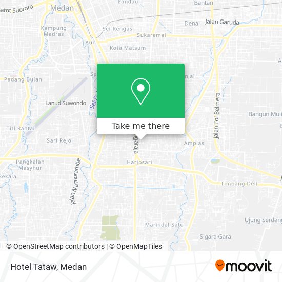 Hotel Tataw map