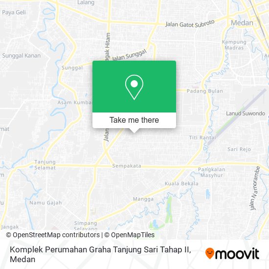 Komplek Perumahan Graha Tanjung Sari Tahap II map