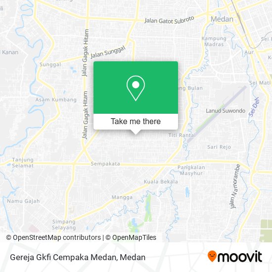 Gereja Gkfi Cempaka Medan map