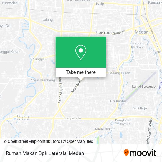 Rumah Makan Bpk Latersia map