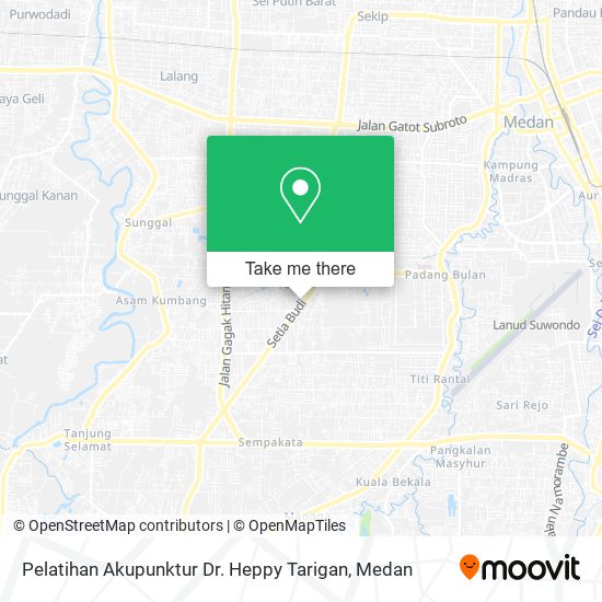 Pelatihan Akupunktur Dr. Heppy Tarigan map