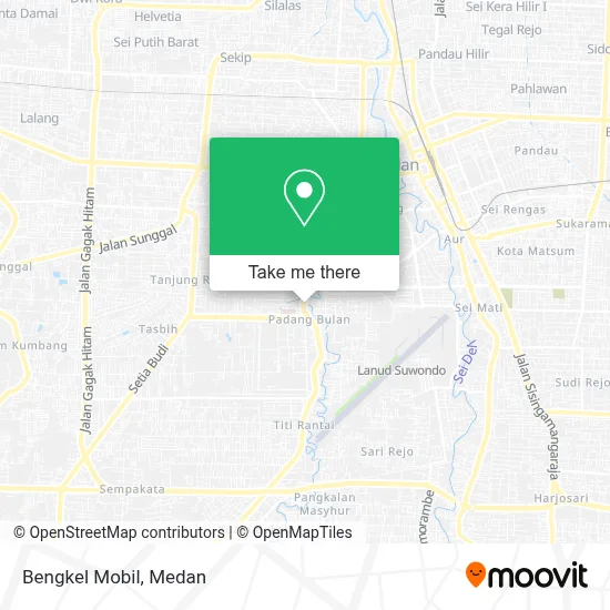 Bengkel Mobil map
