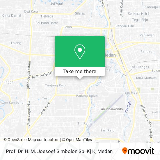 Prof. Dr. H. M. Joesoef Simbolon Sp. Kj K map