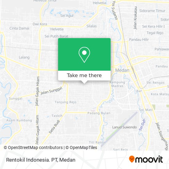 Rentokil Indonesia. PT map