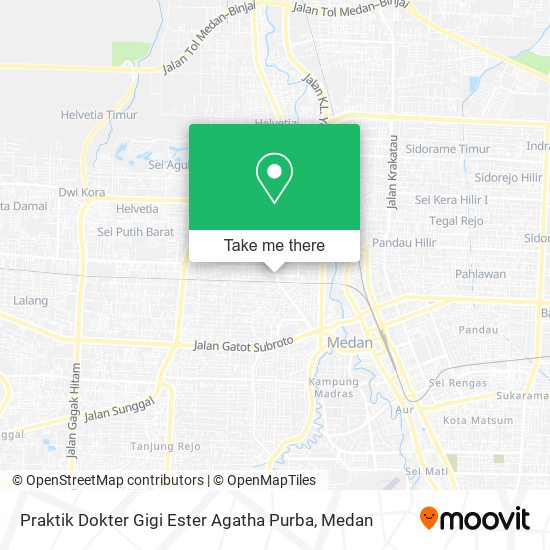 Praktik Dokter Gigi Ester Agatha Purba map