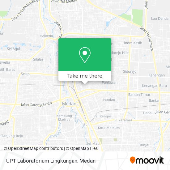 UPT Laboratorium Lingkungan map