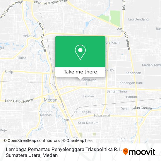 Lembaga Pemantau Penyelenggara Triaspolitika R. I. Sumatera Utara map