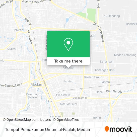 Tempat Pemakaman Umum al-Faalah map