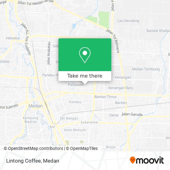 Lintong Coffee map