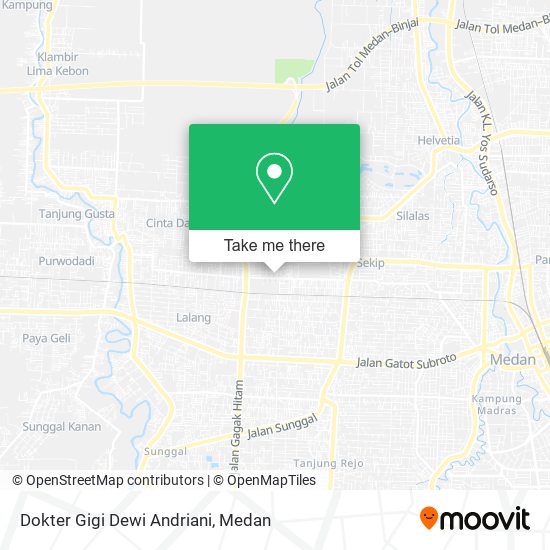 Dokter Gigi Dewi Andriani map