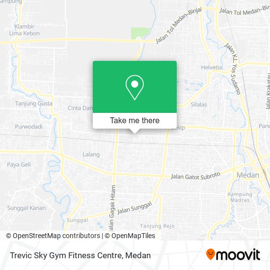 Trevic Sky Gym Fitness Centre map