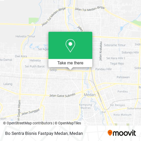 Bo Sentra Bisnis Fastpay Medan map