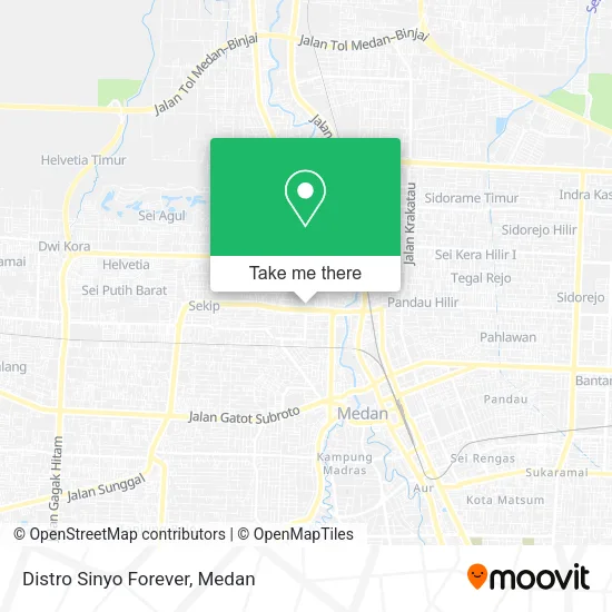 Distro Sinyo Forever map