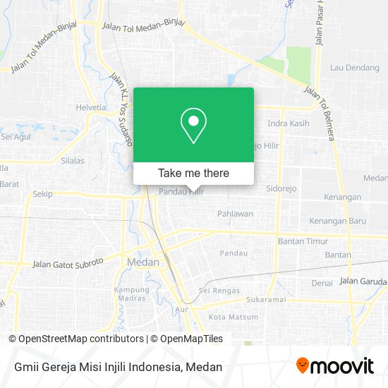 Gmii Gereja Misi Injili Indonesia map