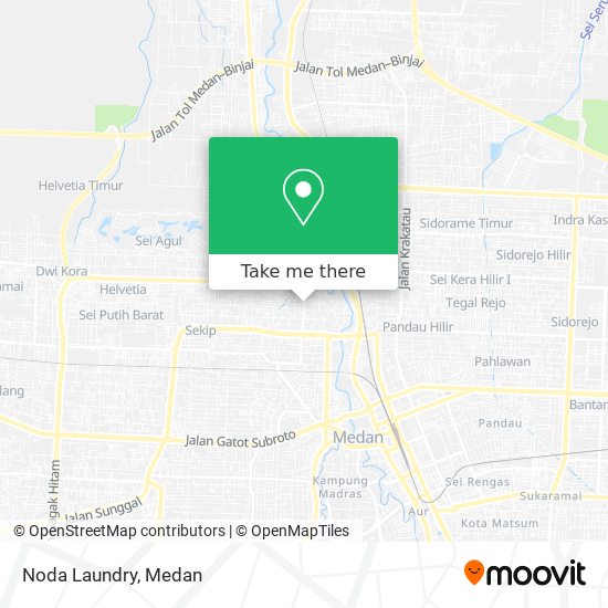 Noda Laundry map