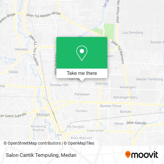 Salon Cantik Tempuling map