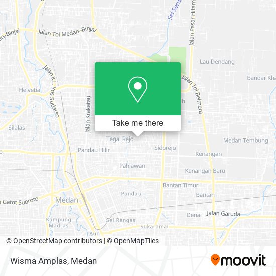 Wisma Amplas map