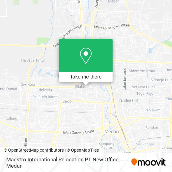 Maestro International Relocation PT New Office map