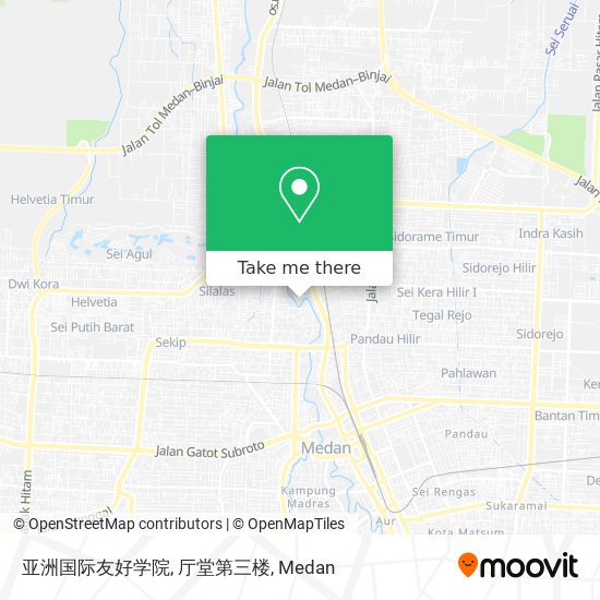 亚洲国际友好学院, 厅堂第三楼 map