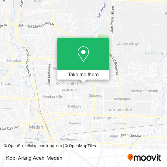 Kopi Arang Aceh map