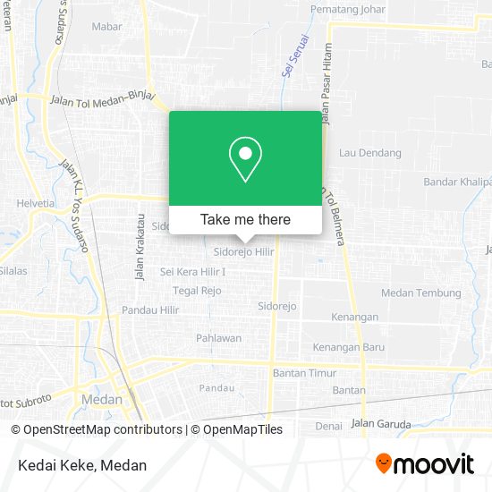 Kedai Keke map