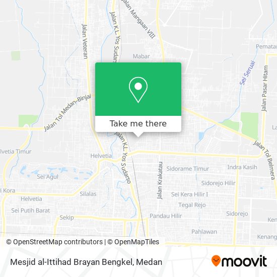 Mesjid al-Ittihad Brayan Bengkel map