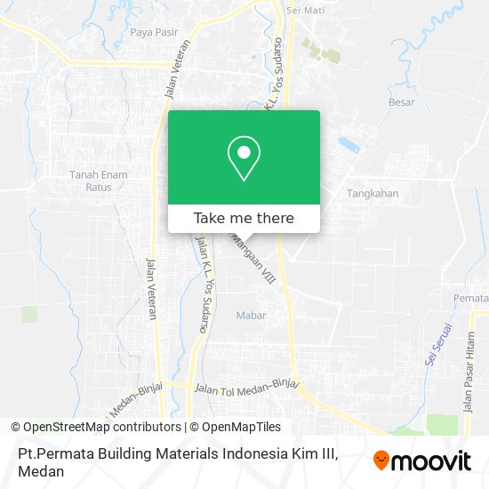 Pt.Permata Building Materials Indonesia Kim III map