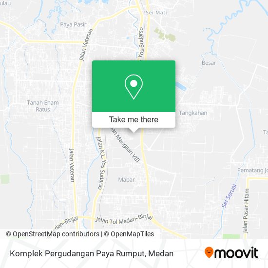 Komplek Pergudangan Paya Rumput map