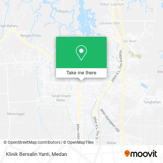Klinik Bersalin Yanti map