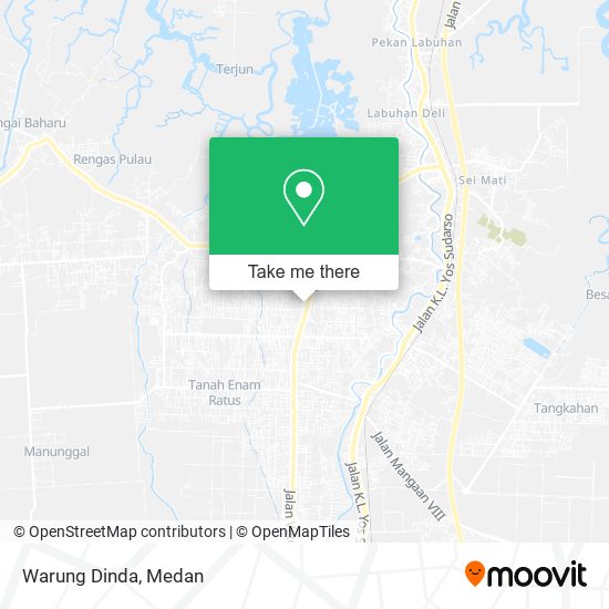 Warung Dinda map