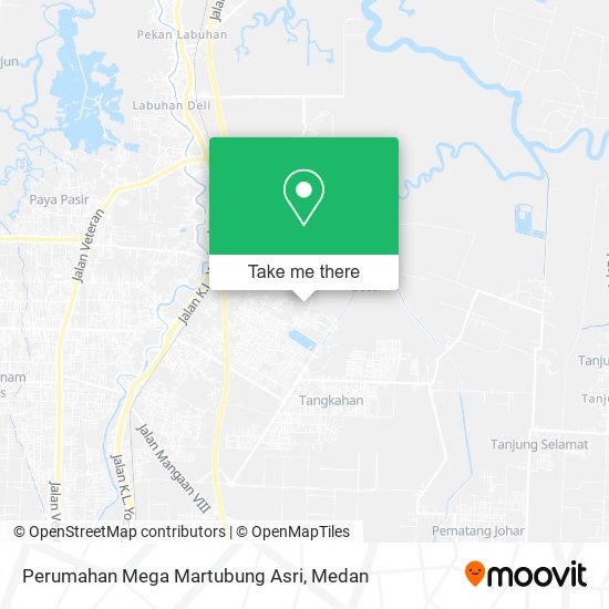 Perumahan Mega Martubung Asri map