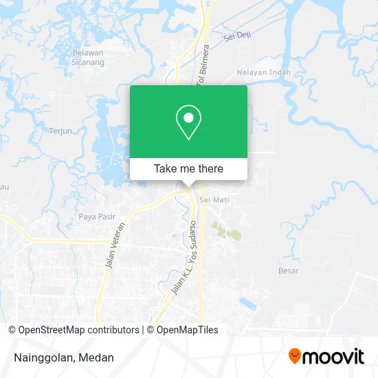 Nainggolan map