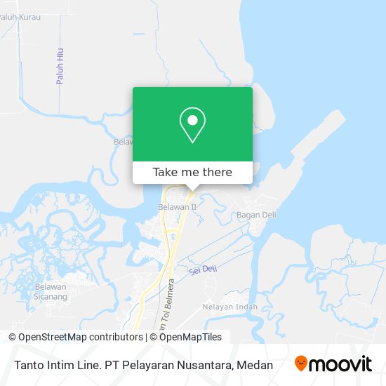 Tanto Intim Line. PT Pelayaran Nusantara map