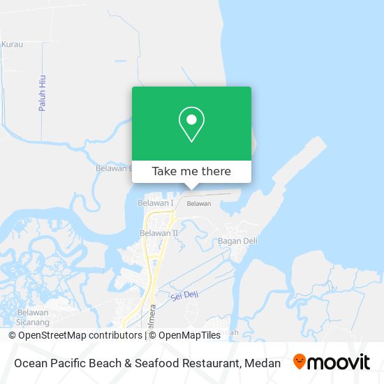 Ocean Pacific Beach & Seafood Restaurant map