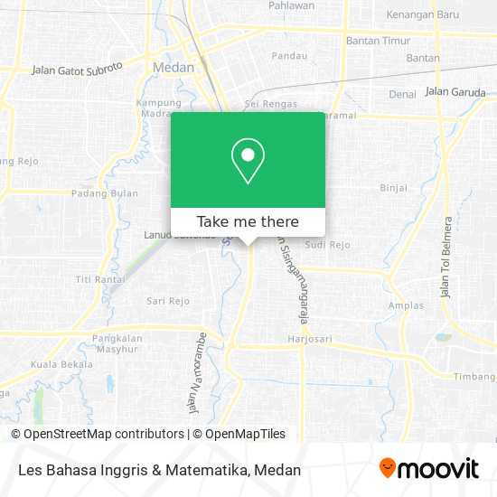 Les Bahasa Inggris & Matematika map