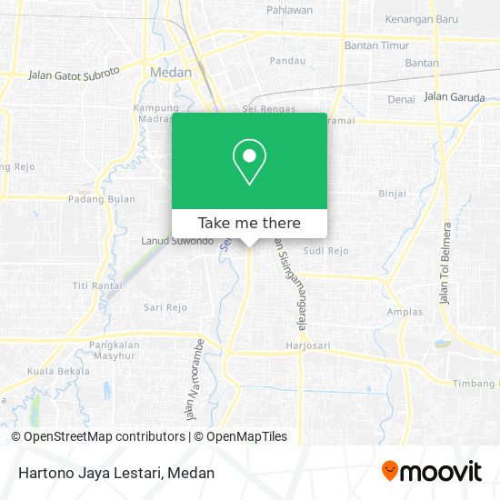 Hartono Jaya Lestari map