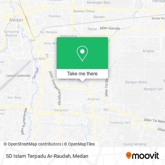 SD Islam Terpadu Ar-Raudah map