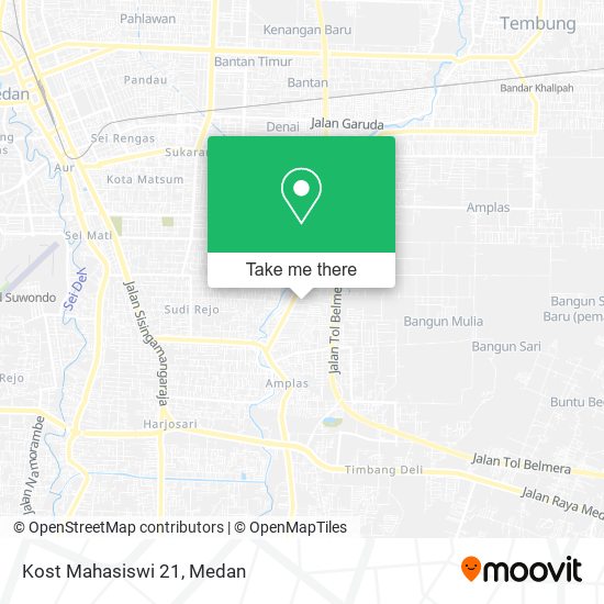 Kost Mahasiswi 21 map