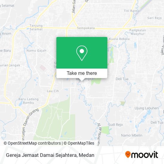 Gereja Jemaat Damai Sejahtera map