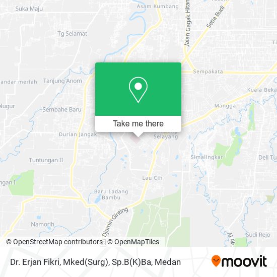 Dr. Erjan Fikri, Mked(Surg), Sp.B(K)Ba map