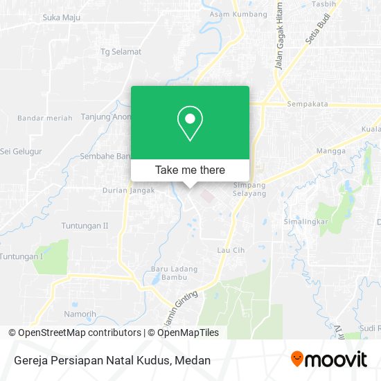 Gereja Persiapan Natal Kudus map