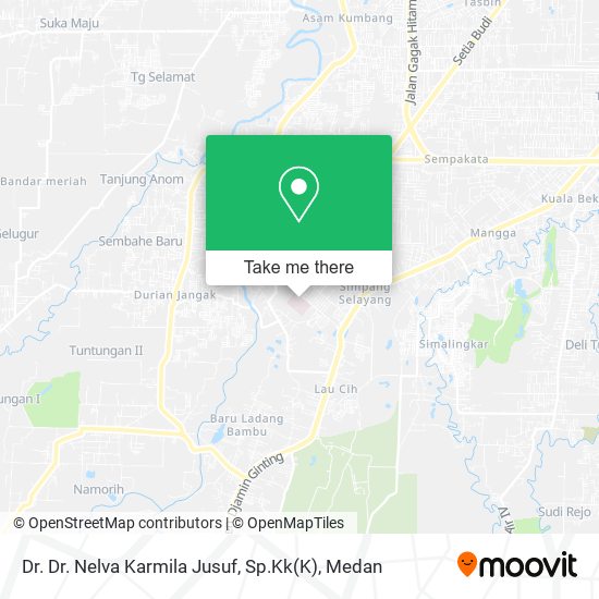 Dr. Dr. Nelva Karmila Jusuf, Sp.Kk map