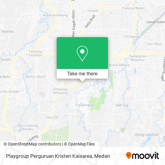 Playgroup Perguruan Kristen Kaisarea map