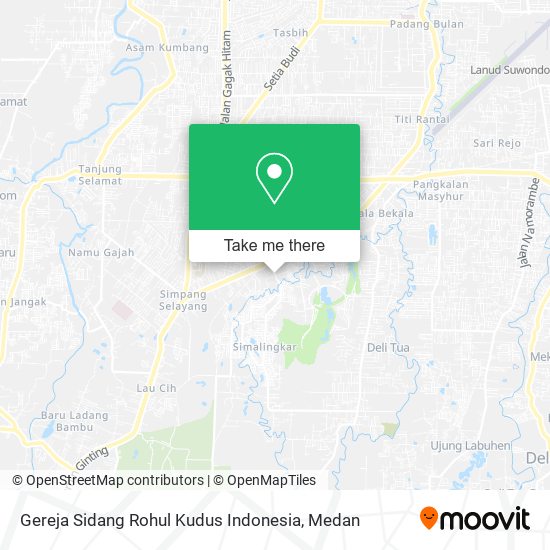Gereja Sidang Rohul Kudus Indonesia map