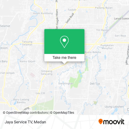 Jaya Service TV map