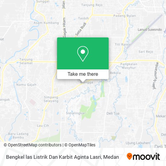 Bengkel las Listrik Dan Karbit Aginta Lasri map