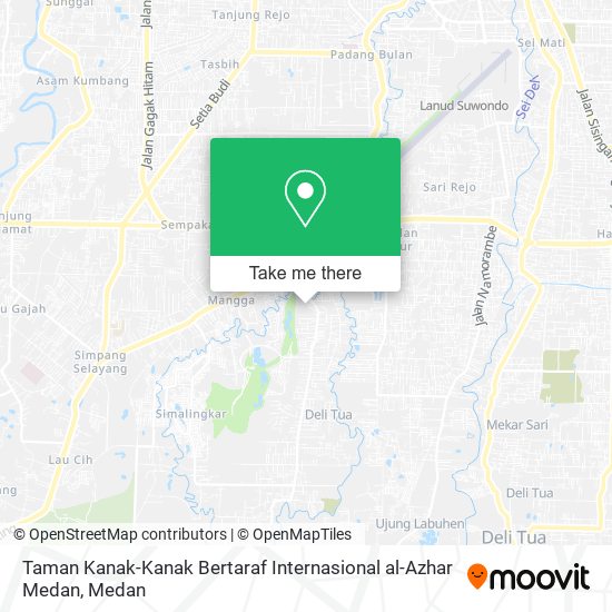 Taman Kanak-Kanak Bertaraf Internasional al-Azhar Medan map
