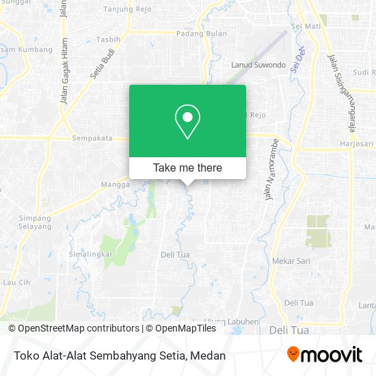 Toko Alat-Alat Sembahyang Setia map