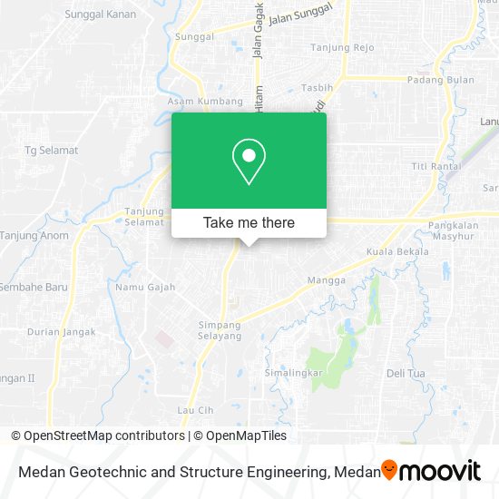 Medan Geotechnic and Structure Engineering map