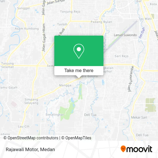 Rajawali Motor map